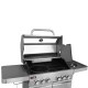 GAS BARBECUE  GS GRILL VIEW 4+1+1 (ΠΛΑΪΝΗ) ΕΣΤΙΕΣ INOX 18KW